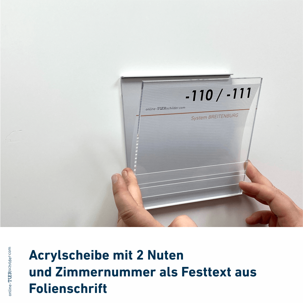 Türschilder Breitenburg 16