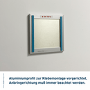 Türschild Büro in 19 Größen mit Alurahmen, Acrylglas - Fehmarn