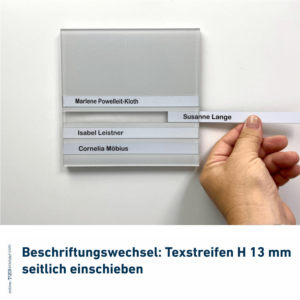 Türschild Flensburg 18