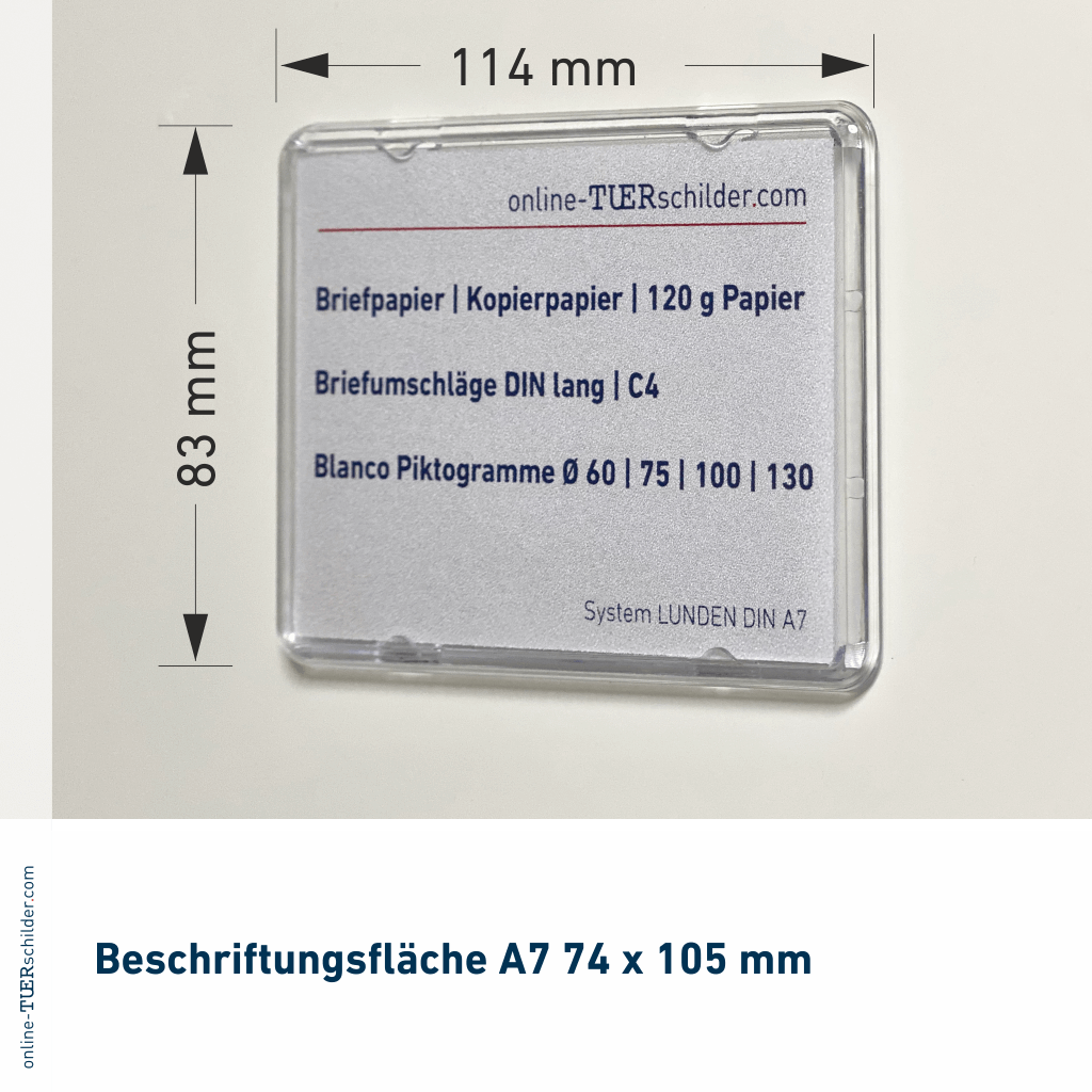 Türschilder Lunden für Ihr Büro 6