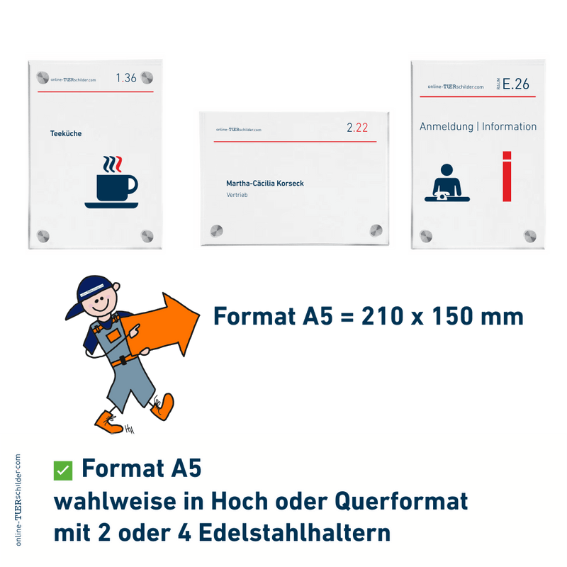 Türschilder für Ihr Büro Kosel 16