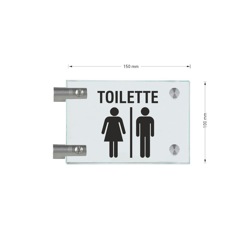 Fahnenschilder Toiletten 12