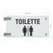 Fahnenschilder Toiletten 14