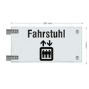 Fahnenschilder Fahrstuhl Piktogramm 14