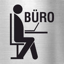 Piktogramme Büro 2 aus Edelstahl Piktogramme Büro 2 online-tuerschilder.com 70x70mm 