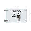 Fahnenschilder Umkleide Herren 5