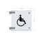 Fahnenschild Behindertengerechtes WC 7