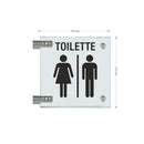 Fahnenschilder Toiletten 7