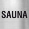 Piktogramm Sauna aus Edelstahl Piktogramme Sauna online-tuerschilder.com 70x70mm 