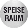 Piktogramm Speiseraum aus Edelstahl