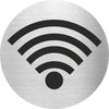 Hinweisschilder WLAN Edelstahl