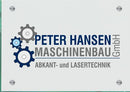 Firmenschild Maschinenbau - Wir gestalten Ihr Schild! Firmenschilder Glas und Edelstahl (A4) 