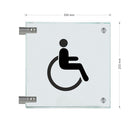 Fahnenschild Behindertengerechtes WC 9