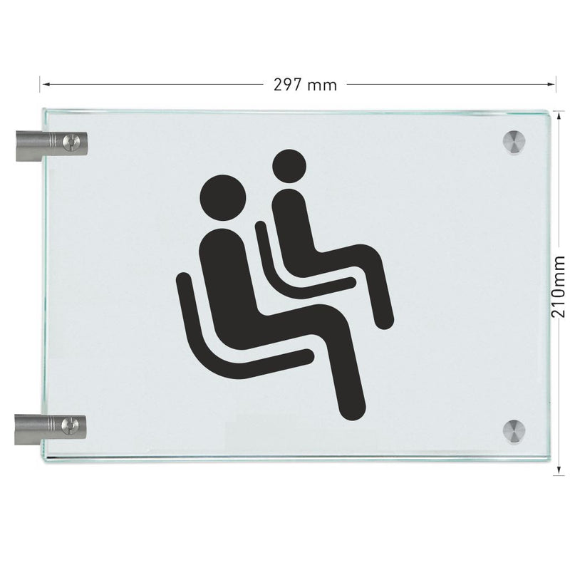 Fahnenschilder Wartezimmer 10