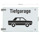 Fahnenschilder Tiefgarage 10
