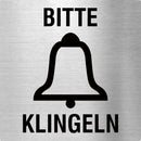 Piktogramm Bitte Klingeln 1 Edelstahl Piktogramme Bitte Klingeln 1 online-tuerschilder.com 70x70mm 