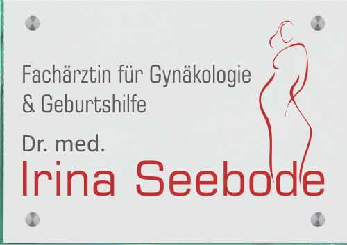 Praxisschild für Gynäkologie 11