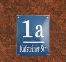 Email Münchener Hausnummer klein mit 1-3 Zahlen + 1. Zeile - 3