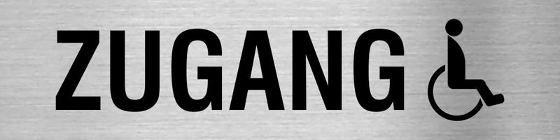 Piktogramm Zugang mit Pikto in rechteckig Piktogramme Zugang mit Pikto online-tuerschilder.com 