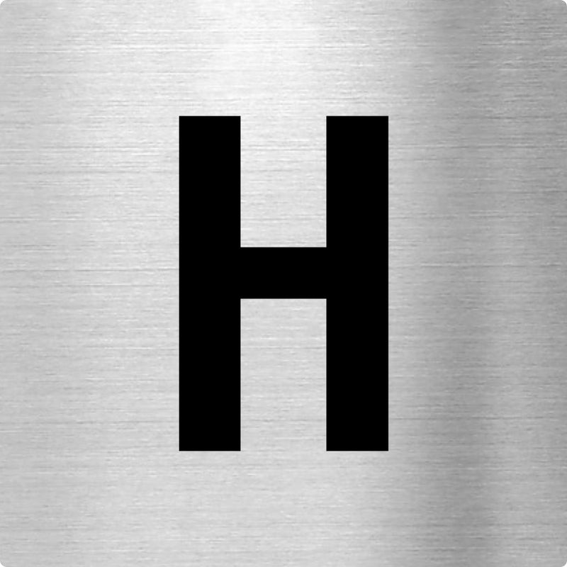 Piktogramme Herren Edelstahl Piktogramme H - Herren online-tuerschilder.com 70x70mm 