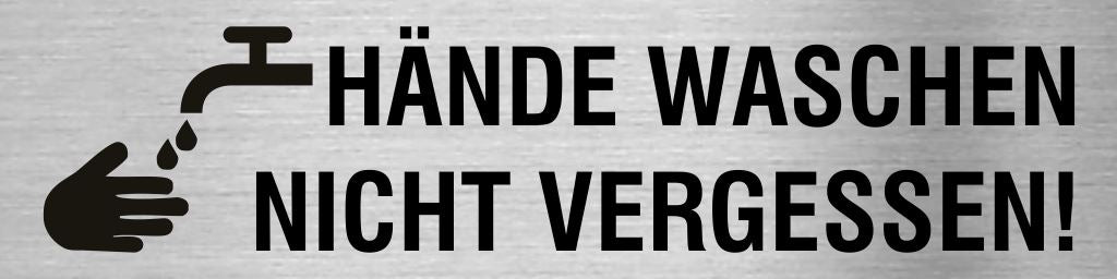 Piktogramm Hände waschen nicht vergessen mit Pikto Piktogramme Hände waschen nicht vergessen