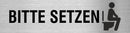 Piktogramm Bitte setzen mit Pikto in rechteckig Piktogramme Bitte setzen mit Pikto