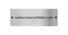 Edelstahlschild 42 x 115 mm - 4mm dick - personalisiert