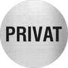 Piktogramm Privat Edelstahl