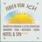 Firmenschild für Hotel & Spa - Wir gestalten Ihr Schild! Firmenschilder Glas und Edelstahl online-tuerschilder.com 300x300mm 