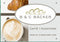 Firmenschilder für Bäcker - Wir gestalten Ihr Schild! Firmenschilder Glas und Edelstahl online-tuerschilder.com 350x500mm 