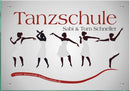 Firmenschild für Tanzschulen - Wir gestalten Ihr Schild! Firmenschilder Glas und Edelstahl online-tuerschilder.com 350x500mm 