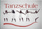 Firmenschild für Tanzschulen - Wir gestalten Ihr Schild! Firmenschilder Glas und Edelstahl online-tuerschilder.com 