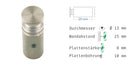 Abstandshalter Con mit Inbus und Linksgewinde Ø 13 mm WA: 15/25 mm Abstandshalter Con 