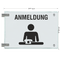 Fahnenschilder Anmeldung Picto Text 10