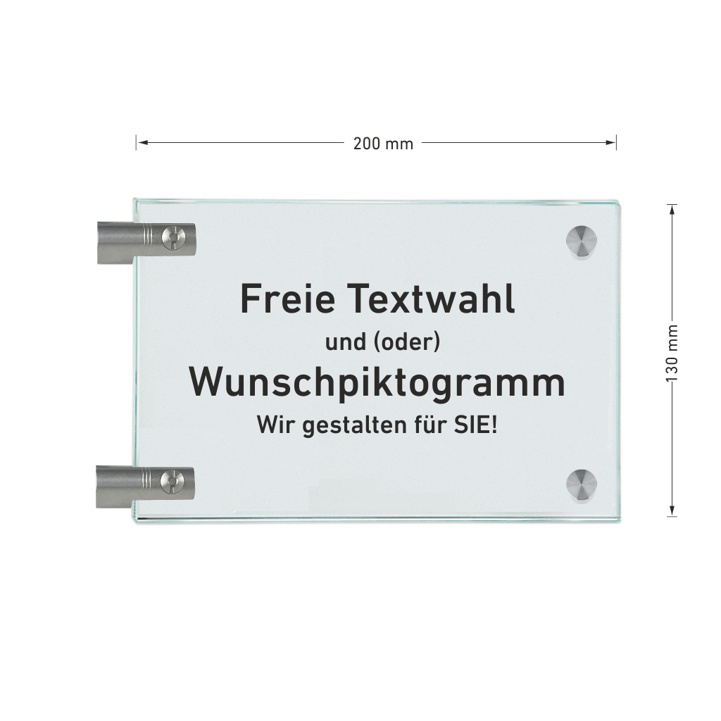Fahnenschilder - freie Textwahl 17
