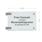Fahnenschilder - freie Textwahl 17