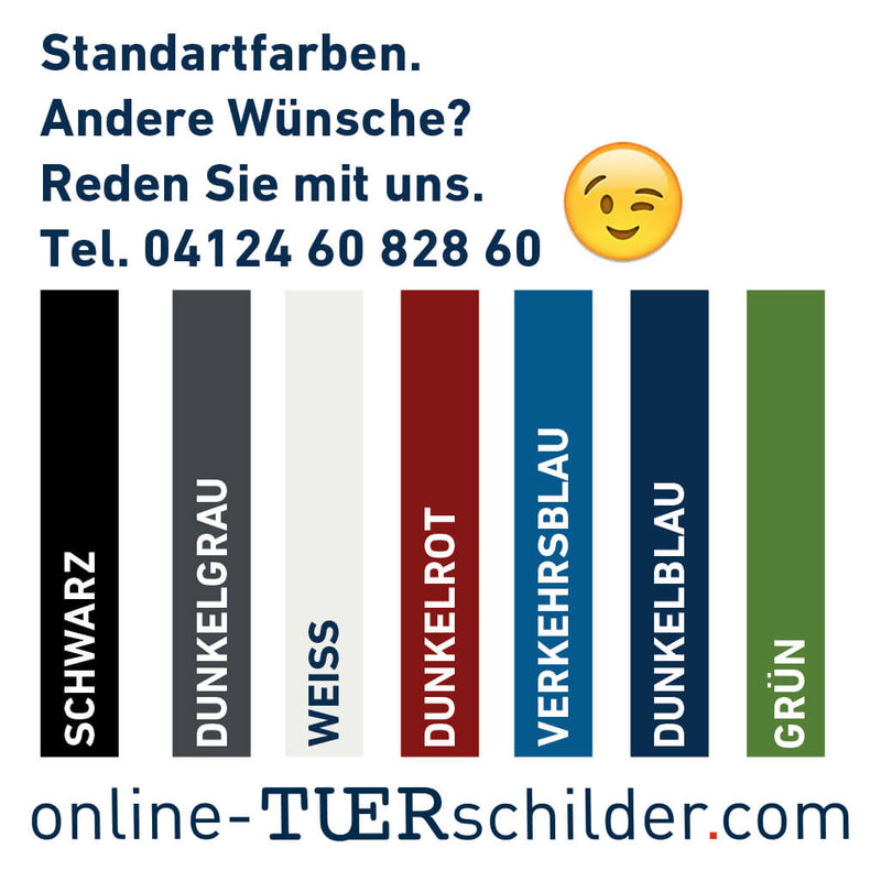 Haustürschilder Weber 11