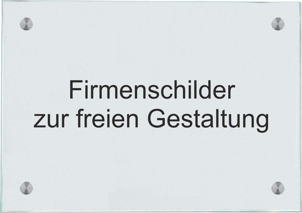 Praxisschilder freie Gestaltung 1