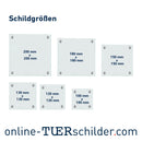 Haustürschilder Weber 10