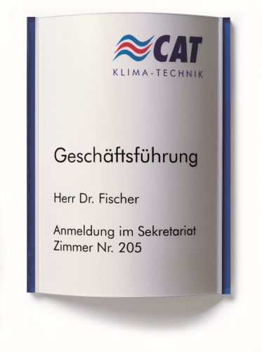 Türschilder Husum fürs Büro-df
