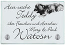 Namensschild Haust Teddy personalisiert - r