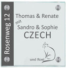 Namensschild Haustür Czech 1 