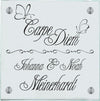 Familienschild Carpe Diem - viele Größen - personalisiert