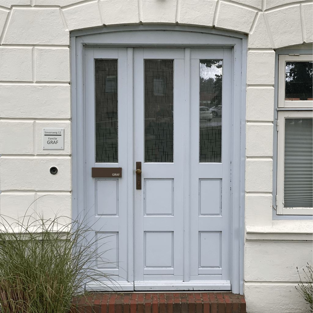 Haustürschilder Graf personalisiert 14
