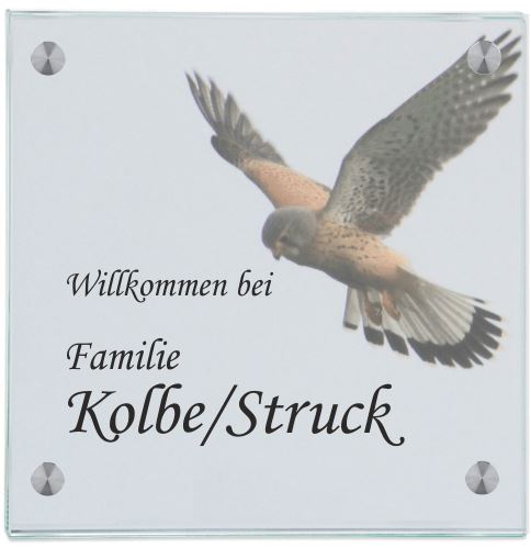Haustürschilder Rotmilan 1