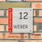 Haustürschilder Weber 4