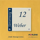 Haustürschilder Weber 7