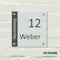 Haustürschilder Weber 5