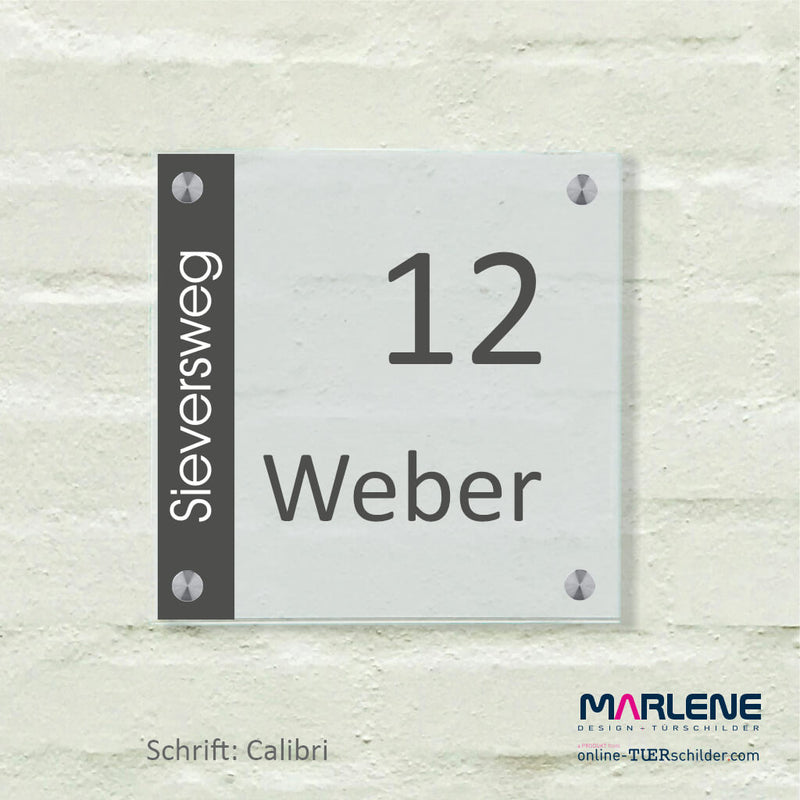 Haustürschilder Weber 5