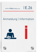 Türschilder für Ihr Büro Kosel 12bb